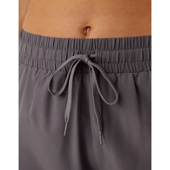 Halara Drawstring Contrast Mesh 2-in-1 Shorts Sz 2XL Womens Blue with Underliner - Picture 10 of 12